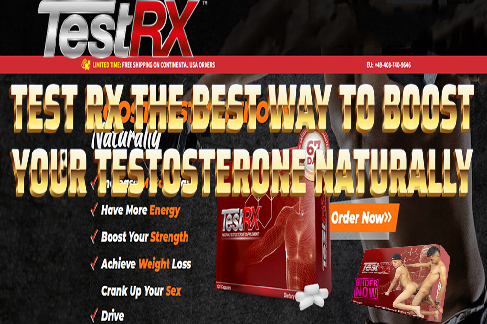 TestRX The Best Way To Boost Your Testosterone